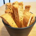 いとめし's cooksnap of when they made ノンオイル☆味噌＆ゴマ☆ビスコッティ.