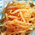 ぽちゃすけ's cooksnap of when they made 超簡単おいしい！もやしのナムル.