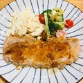 mimimi__ko's cooksnap of when they made ガーリックバター醤油deポークソテー♪.