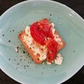 yukarianne's cooksnap of when they made ❖ハーブリコッタでクロスティーニ❖.