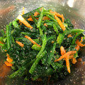 私は苺大福's cooksnap of when they made ほうれん草の胡麻あえ.