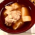ましち's cooksnap of when they made 簡単☆鮭の白子のお味噌汁.