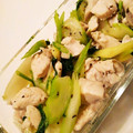 ざらり's cooksnap of when they made セロリとささみの塩炒め.