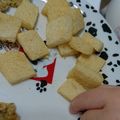 かずのにゃんこ's cooksnap of when they made ［離乳食］ズボラな私のきな粉食パン.