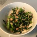 マイコGT's cooksnap of when they made 春菊のにんにくツナ和え.