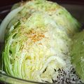 Burky's cooksnap of when they made 春キャベツ～ガーリック味のレンジ蒸し.