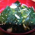 もものkitchen's cooksnap of when they made 超～簡単　わかめスープ.