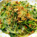 あくありろ's cooksnap of when they made 豆苗と桜海老の春雨炒め.