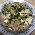 ～アン～'s cooksnap of when they made 炒り米の粥マーボー.