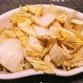 チョコさん125's cooksnap of when they made 漬け時間なし生白菜のやみつき浅漬け.