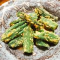ちゃちゃまる26's cooksnap of when they made 簡単☆オクラの味噌ゴマ和え.