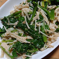 ナーちゃん's cooksnap of when they made レンジで簡単！ほうれん草とえのきのごま酢.