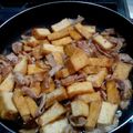 クックO4P6TW☆'s cooksnap of when they made 厚揚げと豚肉のピリ辛あんかけ煮.
