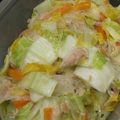 こみｯく's cooksnap of when they made 白菜とツナマヨの春雨炒め.