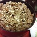 ねこはがき's cooksnap of when they made 大絶品☆焼肉丼ぶり.