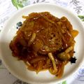 chiibuu22's cooksnap of when they made 簡単煮込みハンバーグ.