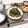 ks（＾Ｏ＾）'s cooksnap of when they made 【定番】豚肉と春菊の玉ねぎレモン醤油あえ.