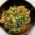 tomozouまみー's cooksnap of when they made 人参の葉っぱとちりめんじゃこの炒め物.