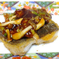 ぷぞしあ's cooksnap of when they made きのこの秋♪白身魚のどっさりきのこ餡かけ.