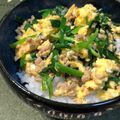 ふたごママちゃん's cooksnap of when they made ニラと肉そぼろのふわふわ玉子炒め.