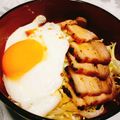 エンゼル姫's cooksnap of when they made 今治グルメを我が家でも♪焼豚玉子飯.