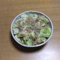 55才のおじさん's cooksnap of when they made 【お助けメニュー】簡単キャベツ春雨.