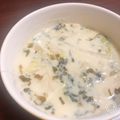 mamimu51's cooksnap of when they made 高菜de豆乳スープ.