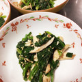 ホッカホカ's cooksnap of when they made ほうれん草と鶏ハムのごま酢和え.