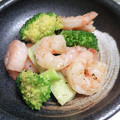 ななやまゆり's cooksnap of when they made 海老とブロッコリーの簡単アヒージョ風♪.