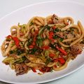 クラッチファン's cooksnap of when they made 目分量でOK！麺つゆで簡単焼きうどん！.