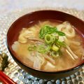 アイリッシュショコラ's cooksnap of when they made 舞茸とモヤシのお味噌汁.