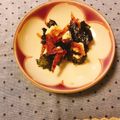 yesmama's cooksnap of when they made クリームチーズの韓国海苔と桜海老和え.