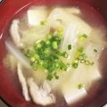 ムーミン☆ママ's cooksnap of when they made しいたけと白菜の味噌汁.