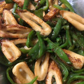 rikihaha's cooksnap of when they made 簡単美味しい♪ピーマンと竹輪のおかか炒め.