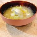 mikko6's cooksnap of when they made ごま風味☆舞茸とキャベツのお味噌汁☆.