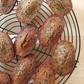 august¨'s cooksnap of when they made ゴマと黒砂糖のフィナンシェ（Financier au Sesame et au Sucre Brun Fonce）.