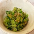 ナピト's cooksnap of when they made 大根の葉の胡麻和え♡いつも同じ味に♡.