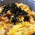 f_misal's cooksnap of when they made 納豆キムチ卵とじ丼.