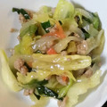 わにまみ's cooksnap of when they made 青梗菜と挽肉のオイスターソース炒め.