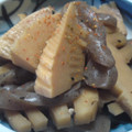 ゆみらんたん's cooksnap of when they made たけのことこんにゃくの炒り煮.