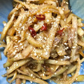 ▼シ・マーヌ▲'s cooksnap of when they made 定番 大根の皮きんぴら.