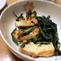 Sac’HiNa's cooksnap of when they made ほうれん草と厚揚げの塩昆布ナムル.