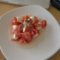 目が固ぷよーこ's cooksnap of when they made クリームチーズとスモークサーモンのサラダ.
