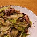 aisandrop4's cooksnap of when they made キャベツと鯖缶の塩昆布和え.