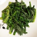 かとりーな♪'s cooksnap of when they made 超簡単っ！！春菊のごま油炒め★もう一品に.