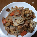 クックEL7LRI☆'s cooksnap of when they made 豚バラ肉と蓮根・舞茸の味噌炒め.