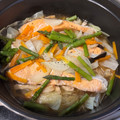UmEcO07's cooksnap of when they made 塩鮭とキャベツで☆とろとろ蒸し煮.