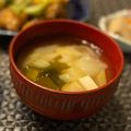 ちゃぴ♥'s cooksnap of when they made ある物でササっと☆我が家のスピード味噌汁.