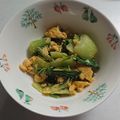 noemimama's cooksnap of when they made 簡単！チンゲン菜と卵の中華炒め♥.