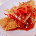 fuka6616's cooksnap of when they made 簡単本格中華真鱈の唐揚げ黒酢餡掛け.